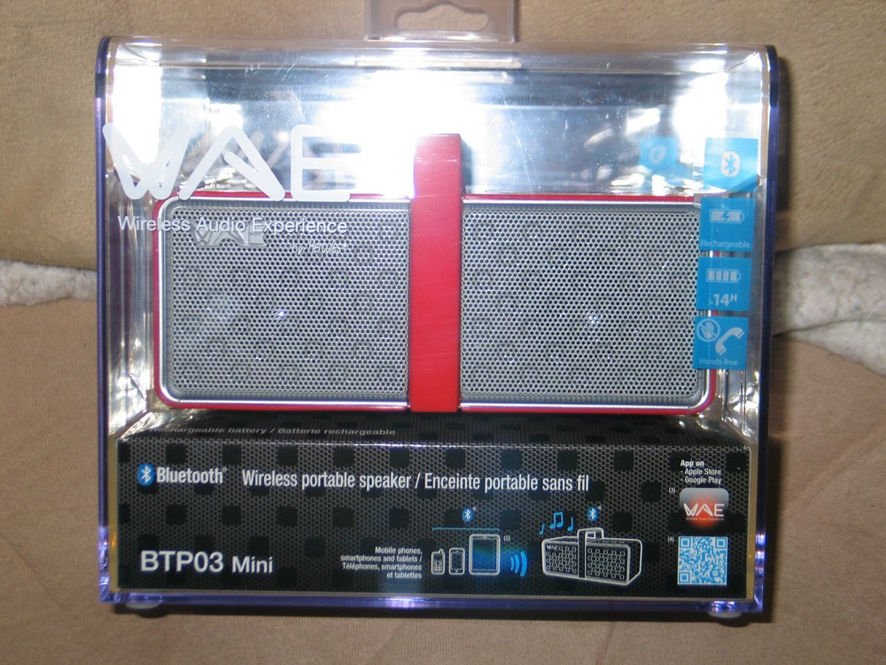 Hercules Mini Bluetooth Portable Speaker BTPO3 Mini