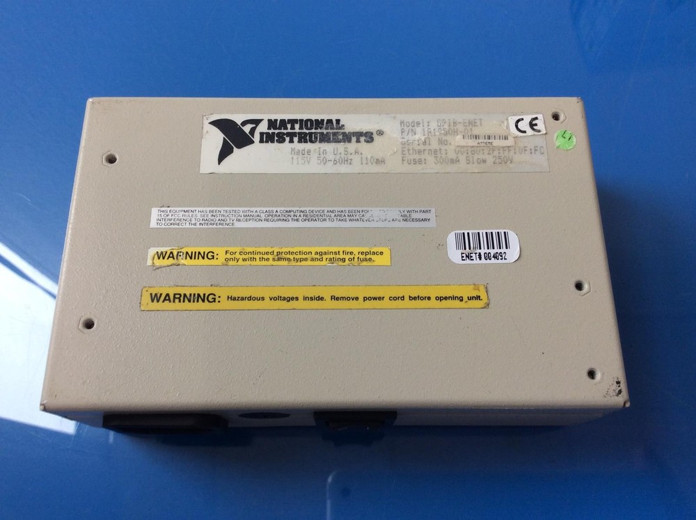 NATIONAL INSTRUMENTS NI GPIB-ENET ETHERNET GPIB CONTROLLER