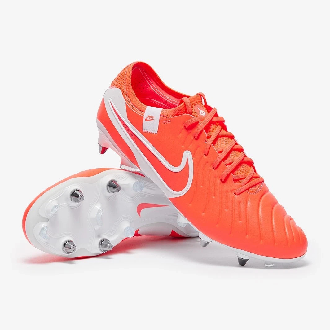 Nike Tiempo Legend 10 Elite Orange SG Pro P HF4373-800 Mens 8