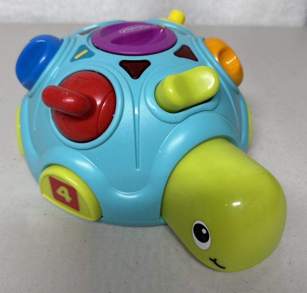 Infantino TINKERBACK TURTLE Developmental Activity Toy 3 Play Modes Music U25