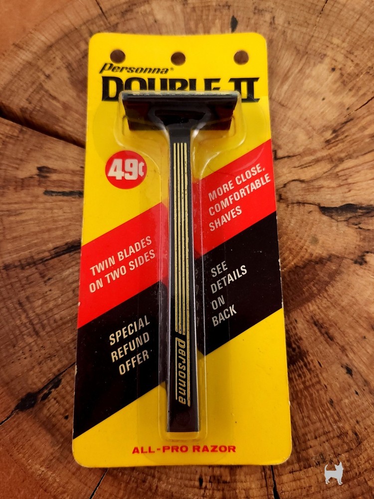 Personna USA  Double II NOS VTG Disposable Razor