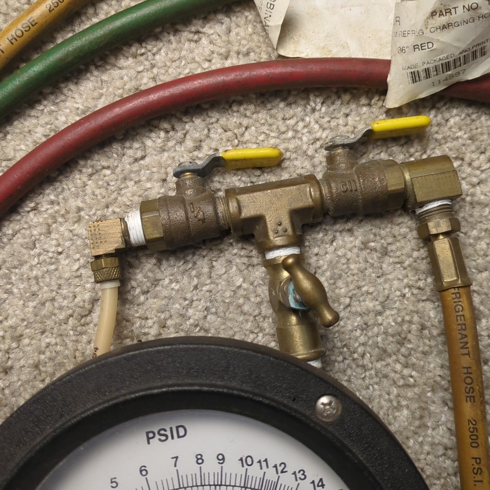 Conbraco Backflow Test Gauge Mid-West Instruments 141AC-02-00 Used Untested