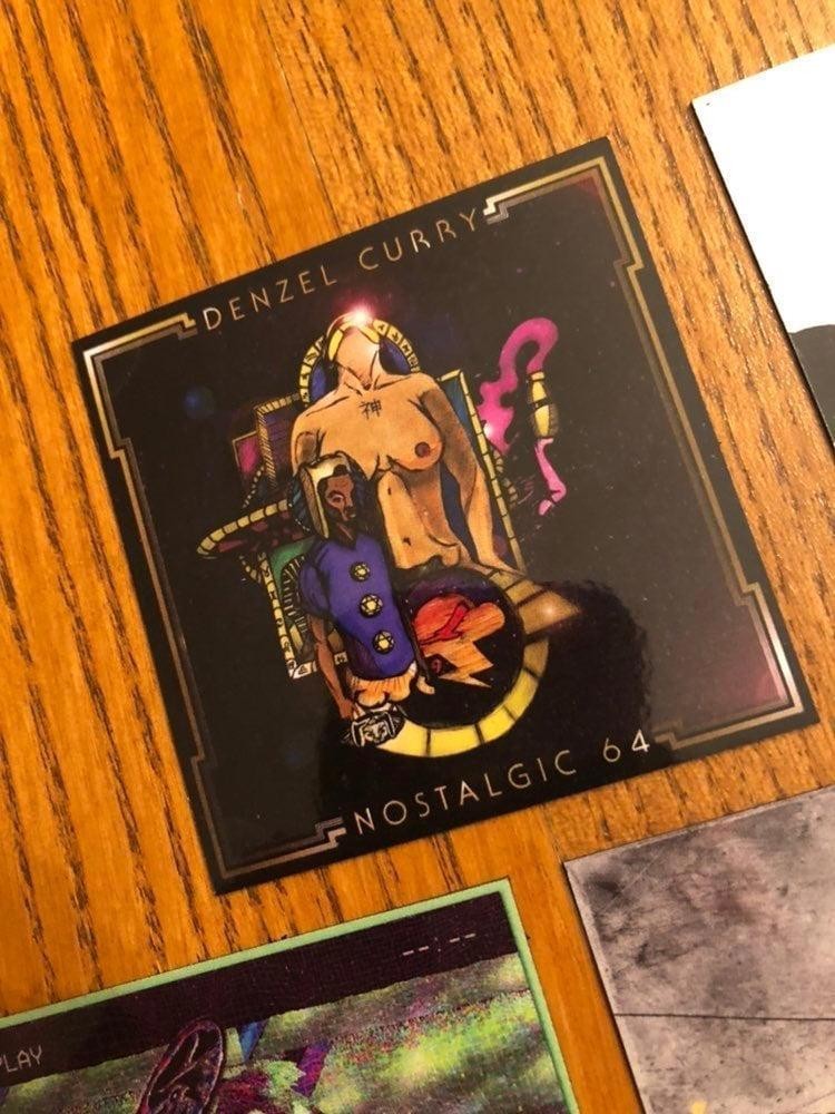 Denzel Curry fridge magnets