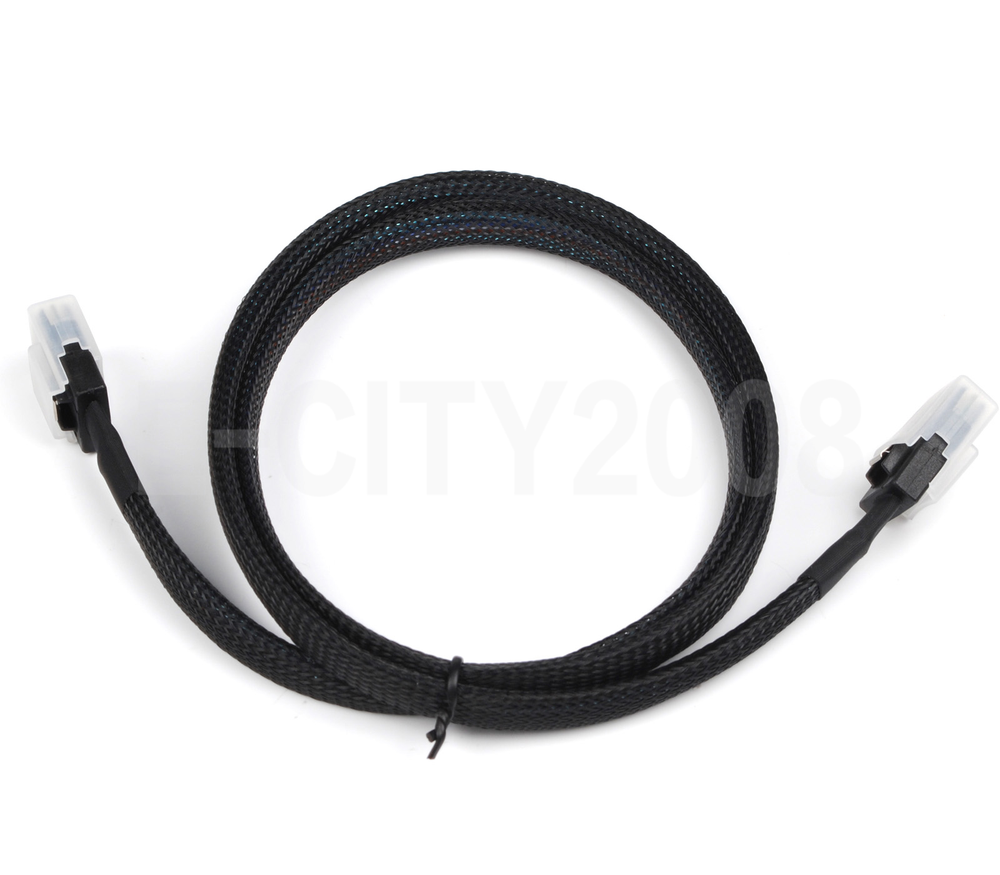 2PCS SFF-8087 to SFF-8087 Internal Mini SAS 36-Pin Server Hard Disk RAID Cable