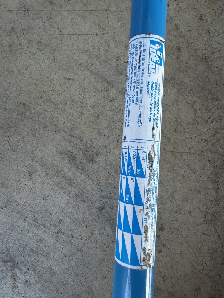 Ideal Ductile Iron Bender Head with Handle (74-034)