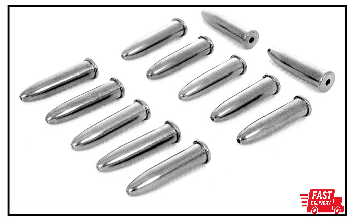 22 LR Steel Snap Caps Dummy Rounds (12 Pack)