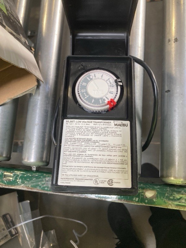 Intermatic ML88T 88-Watt Power Pack With Timer And Ground Shield