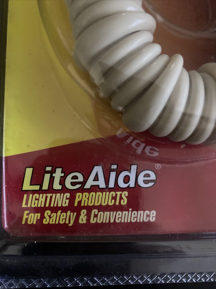 Vintage LiteAide Pretzel Lite Twistable Bendable Hangable Flexible Lantern Light