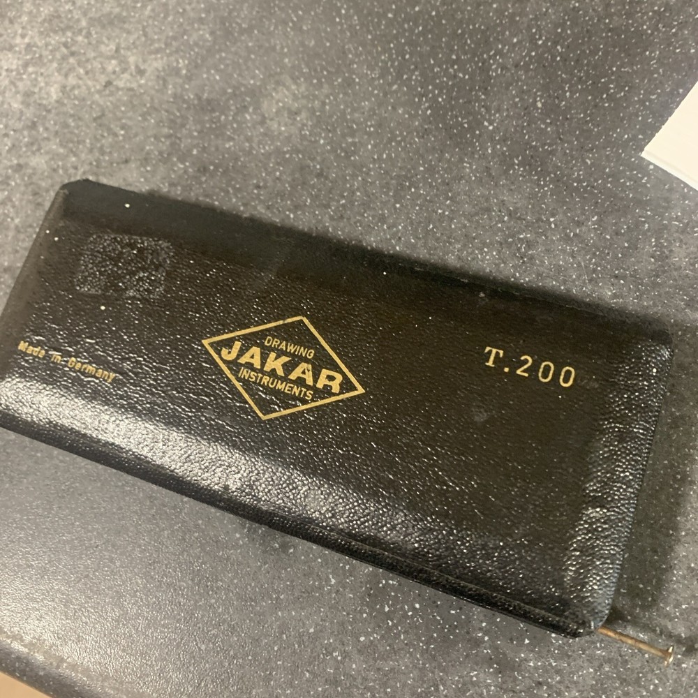 Vintage Jakar Technical Drafting Drawing Instruments - T.200 & Another