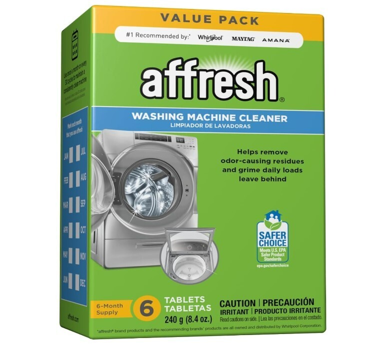 Washing Machine Cleaner Tablets Affresh Sparkling Cleans Deep Inside Washers -HE
