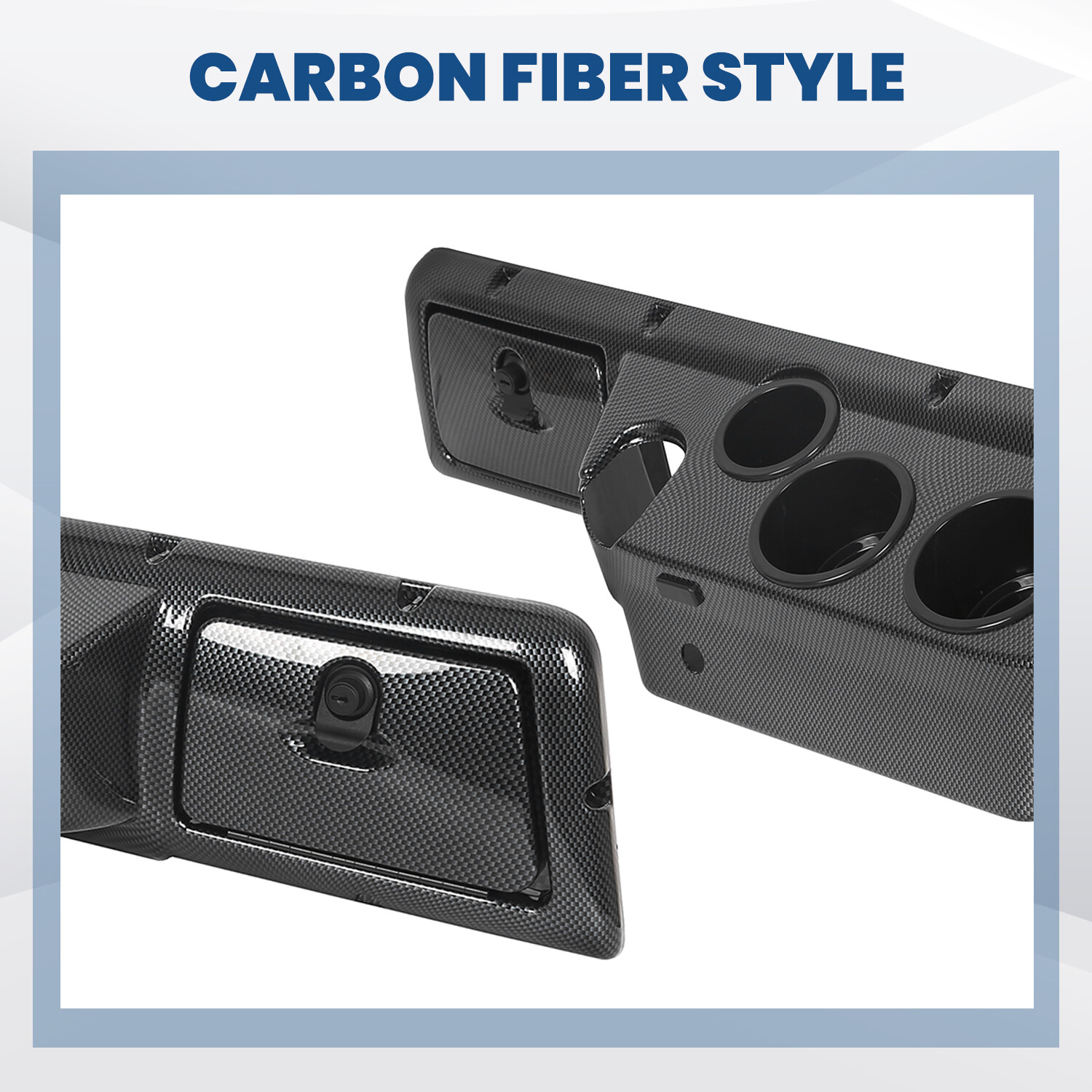 For 1982-Up Club Car DS Golf Cart Carbon Style Dash Board DashBoard Cover