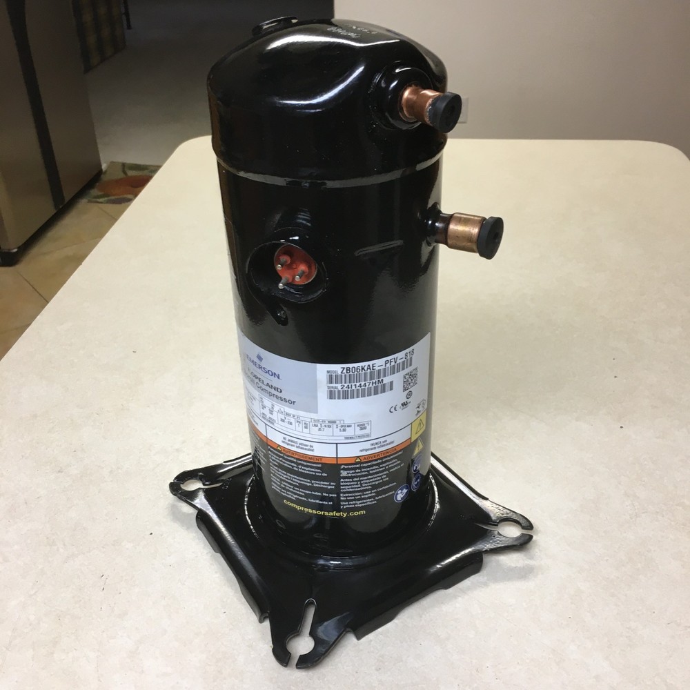 Emerson Copeland ZB06KAE Scroll Compressor 208/230V 1Ph