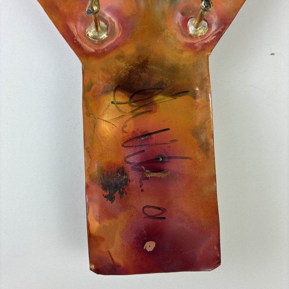 YMCA Copper Wall Hanging 9” Art Hand Made