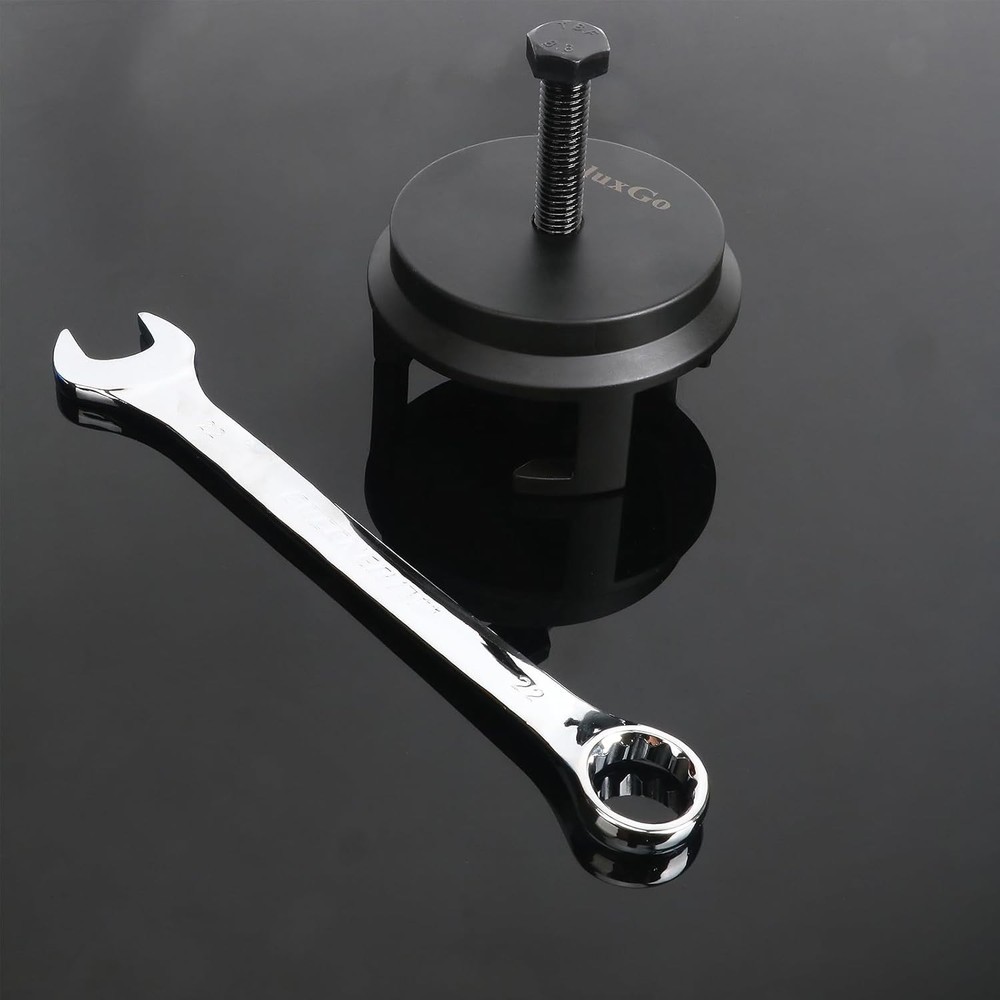 For GM LS Harmonic Balancer Puller 25264 Crank Pulley Puller with 22mm Socket, A
