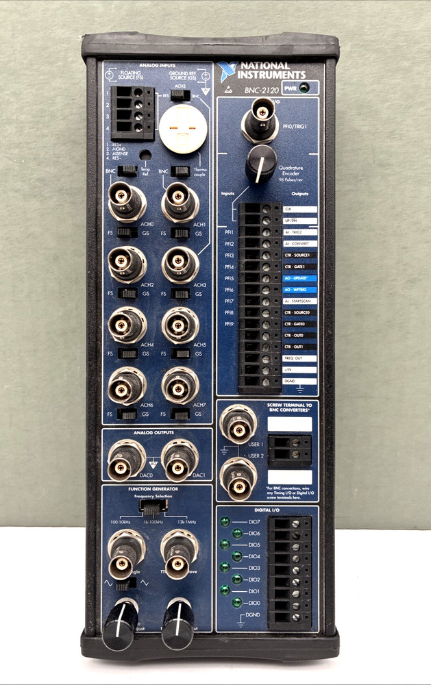 National Instruments BNC-2120 Shielded Connector Block