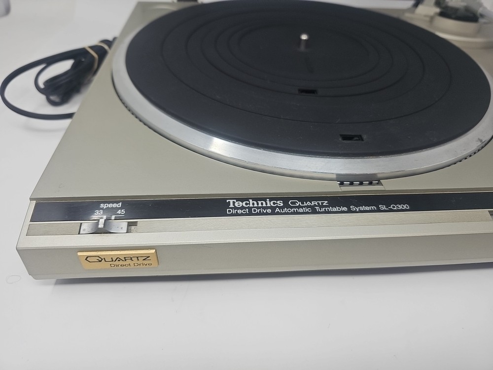Technics Quartz SL-Q300 Direct Drive Turntable TESTED