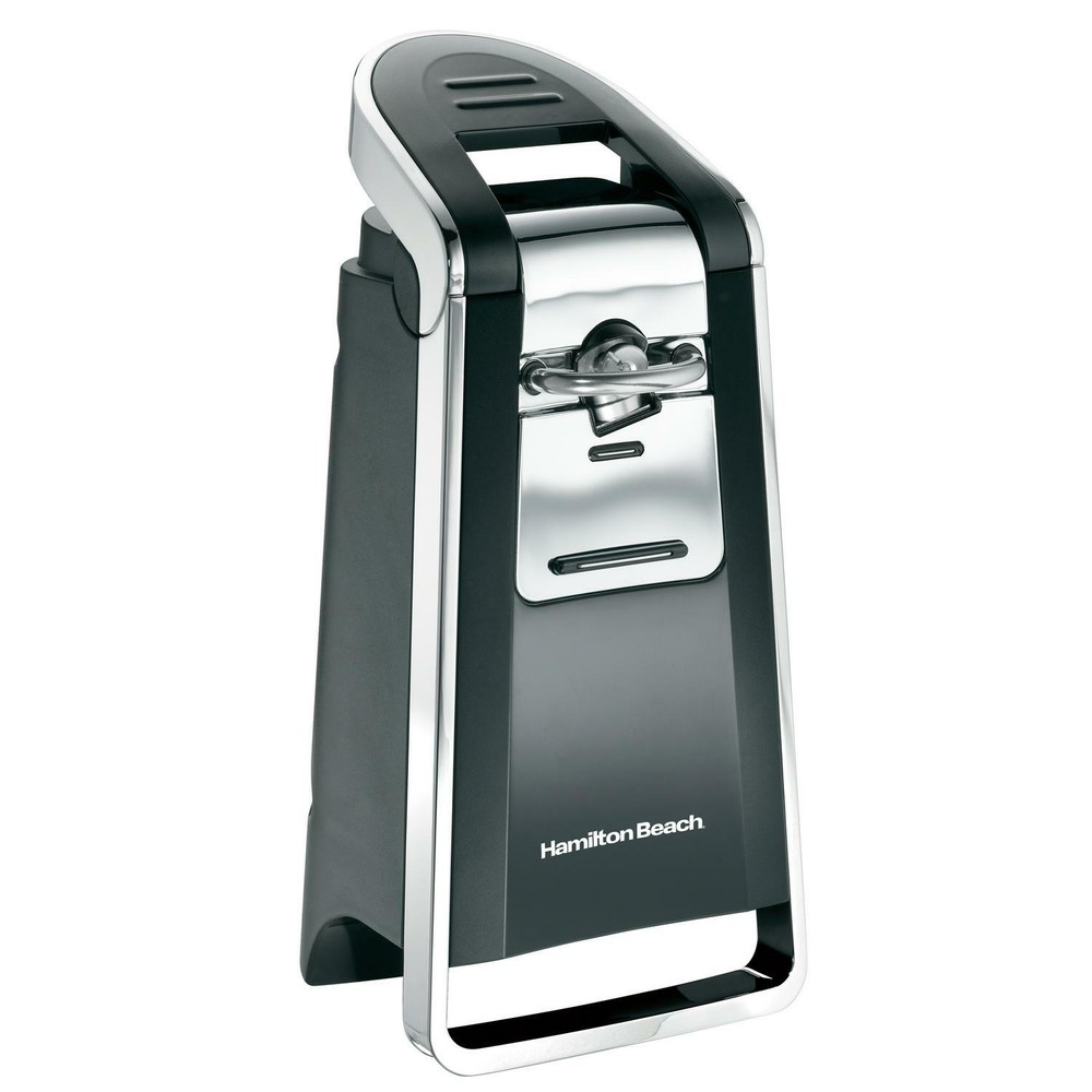 Electric Can Opener Easy-touch Opening Automatic Smooth Edge Touch Kitchen Black