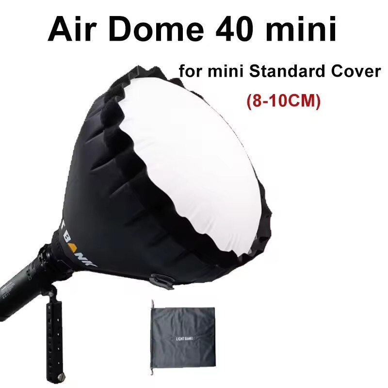 FlyNoodle Air Dome 40 Mini Inflatable Softbox Diffuser For Standard Cover Light