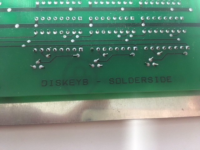 Flynn controls control panel DISKEYB New display