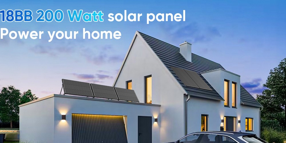 4PCS 200W Solar Panel