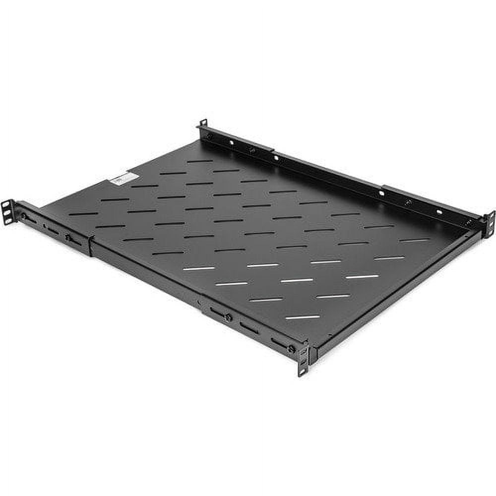 Rocstor Y10E021B1 Universal Vented Rack Mount Shelf