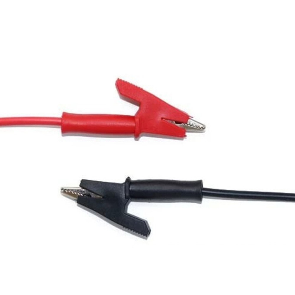 For alligator Clip Test Leads with Enhanced Safety for Electrical Testing