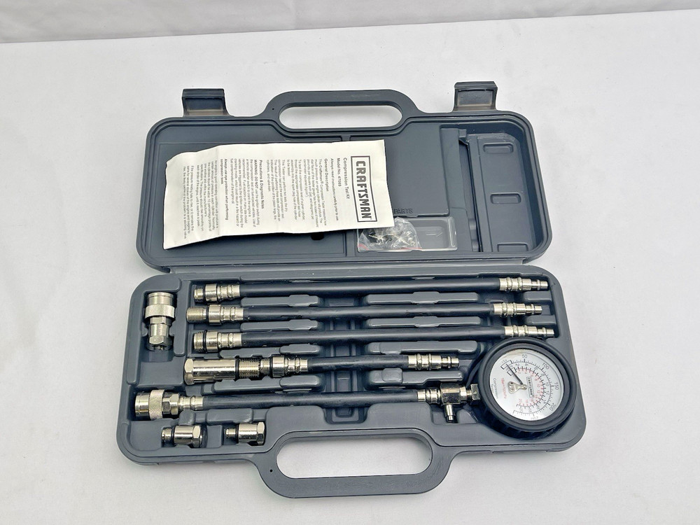Craftsman Small Engine Compression Test Kit 47089 Automotive Diagnostic Tool