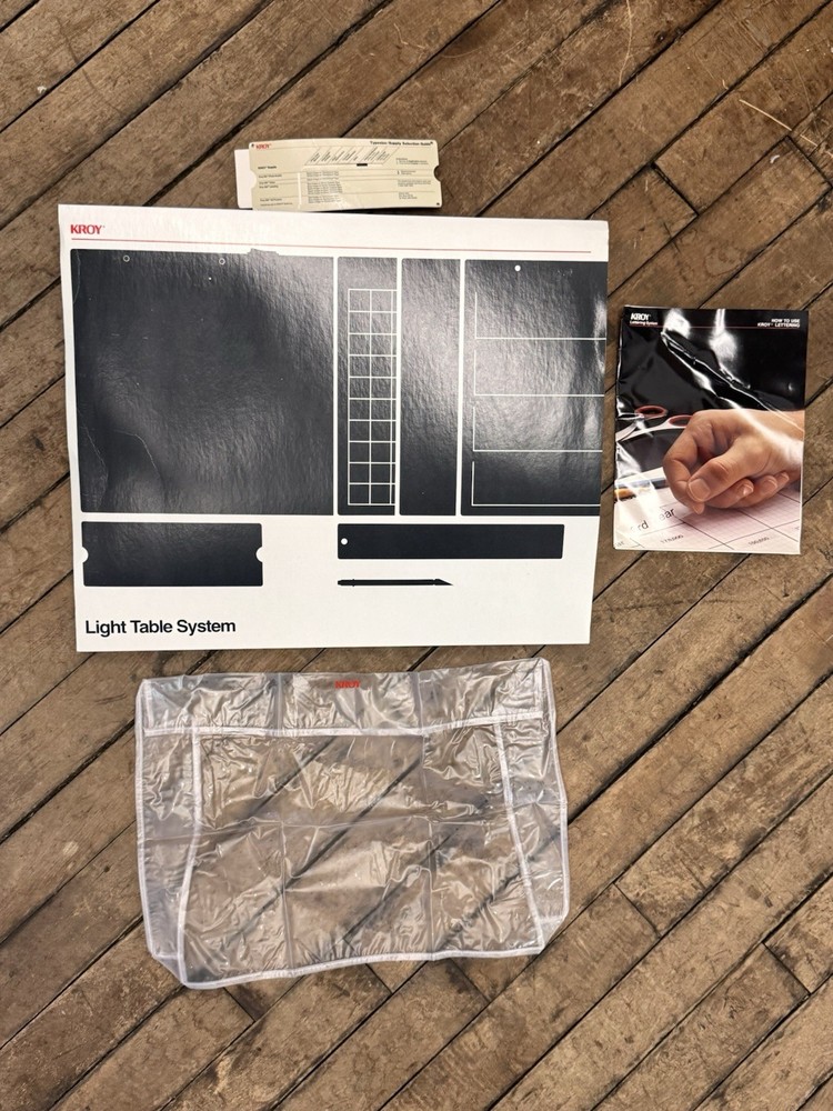 KROY Light Table System Model KDS
