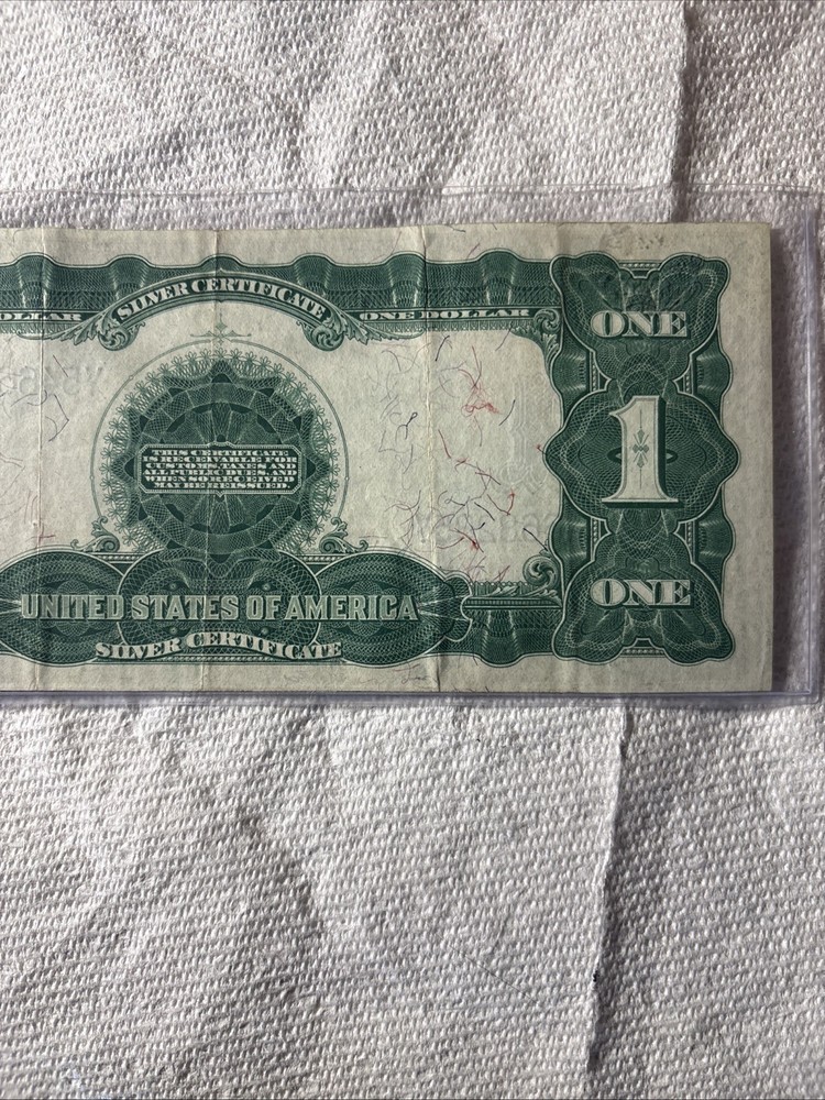 1899 $1 silver certificate black eagle