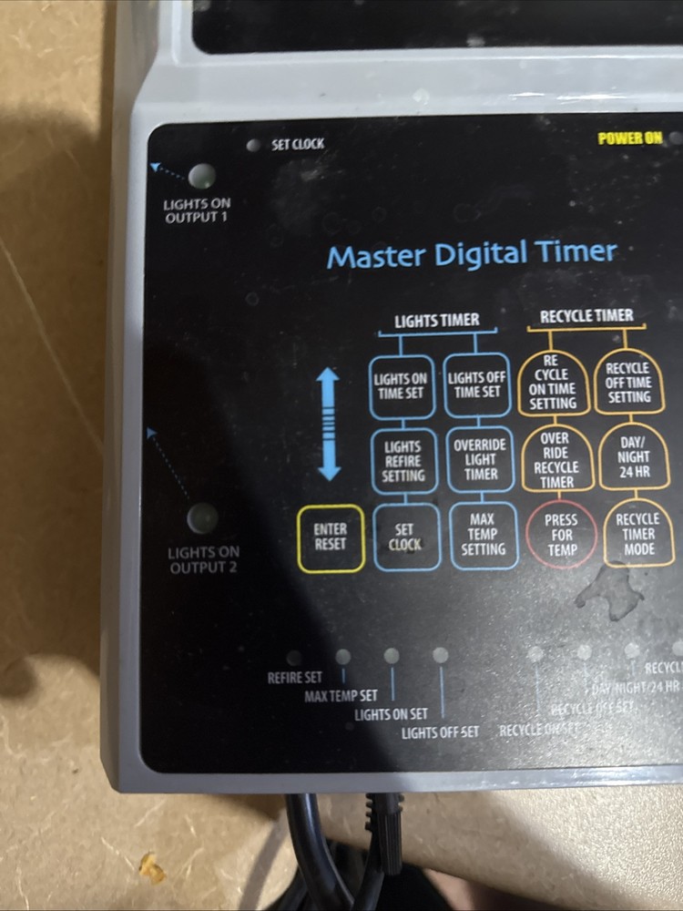 HydroFarm AutoPilot Master Digital Timer Light Environmental Control Systems