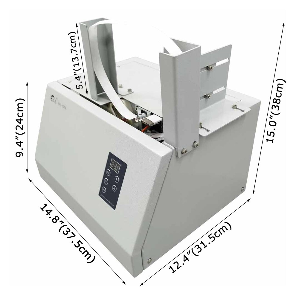 110V Automatic Banknote Banding Machine Strapping Bundling Machine 100W