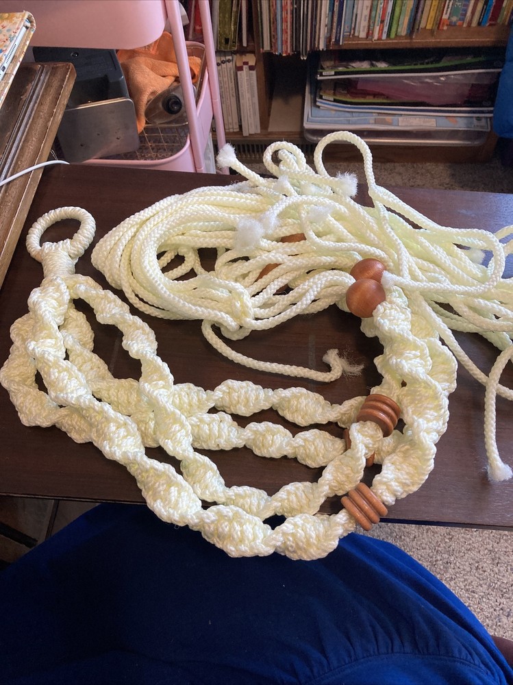 Lot Vtg. Macrame Work Board + Pins + Macrame for Beginners + Projects