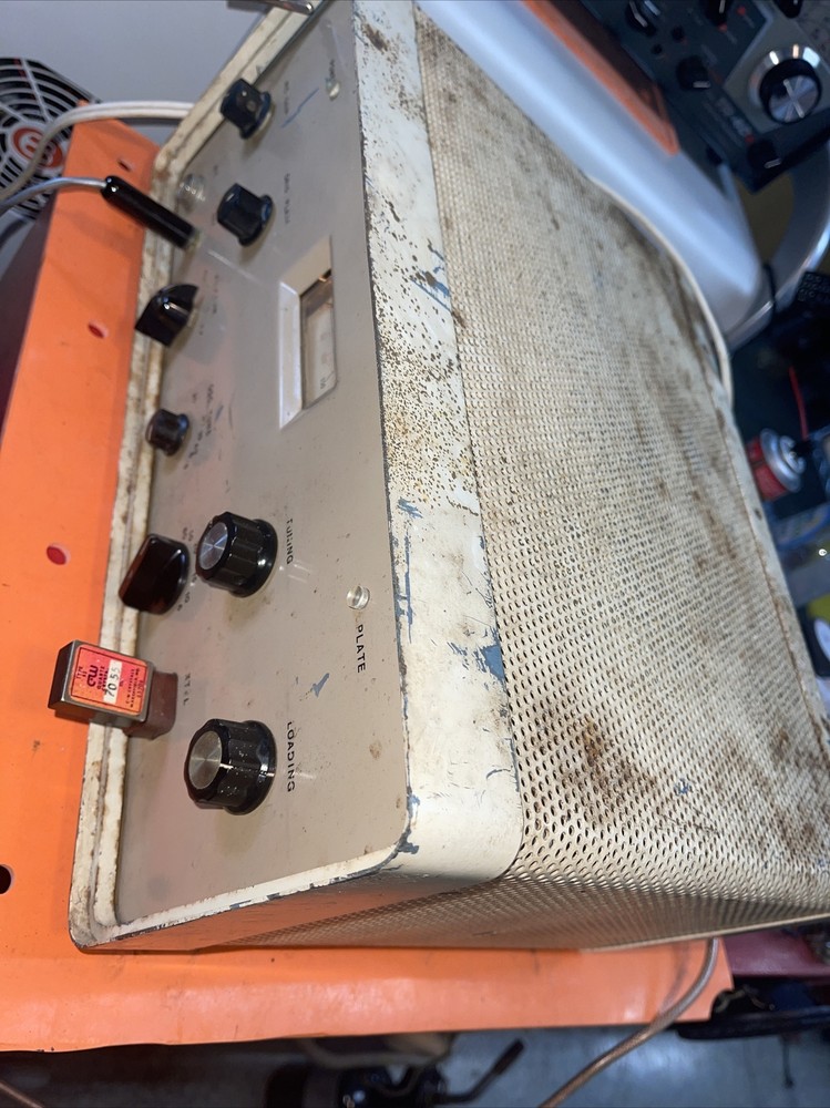 Globe Scout Deluxe Transmitter Rough Shape Works Not Pretty But Rare Switch Burn