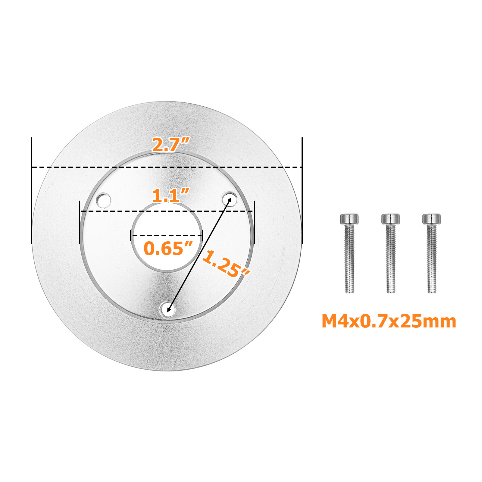 For Small Block Ford 302 351W V-Belt Pulley Kit Alternator Water Pump Crankshaft