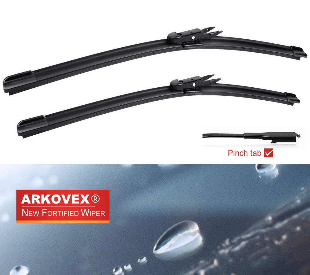 2Pcs Front Windshield Flat Wiper Blades For Chevrolet Traverse 2012-2017 24"21"
