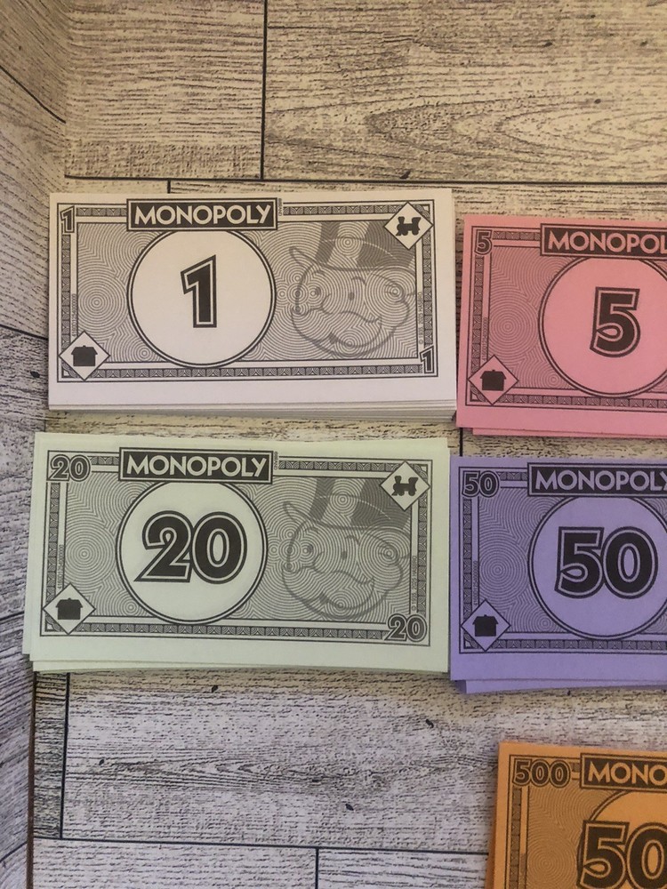 2025 Version Monopoly Money - Game Replacement Bills - BRAND NEW