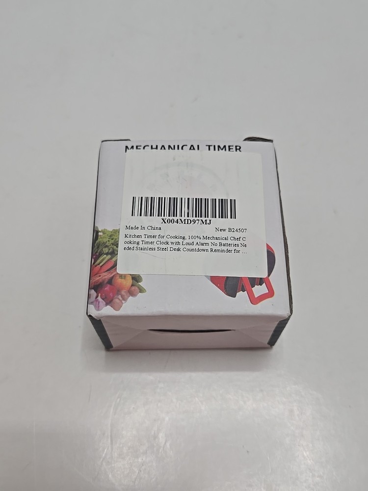 Mechanical Kitchen Timer Reminder No Batteries Needed