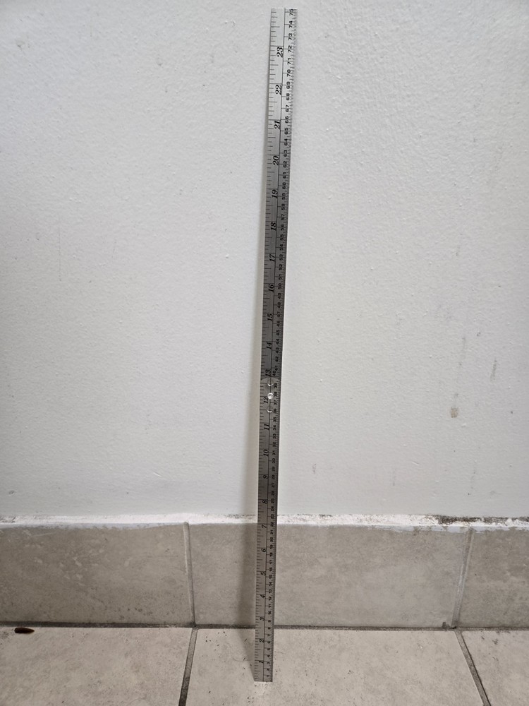 Foldable Steel Ruler 24 Inch Measuring Tool