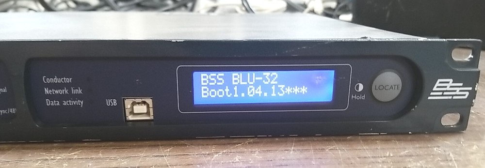 Soundweb London Blu-32 Signal Processor. *READ⬇️*