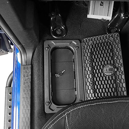 RAM Rear Seat Floor Locking Storage Box Compatible with Dodge RAM