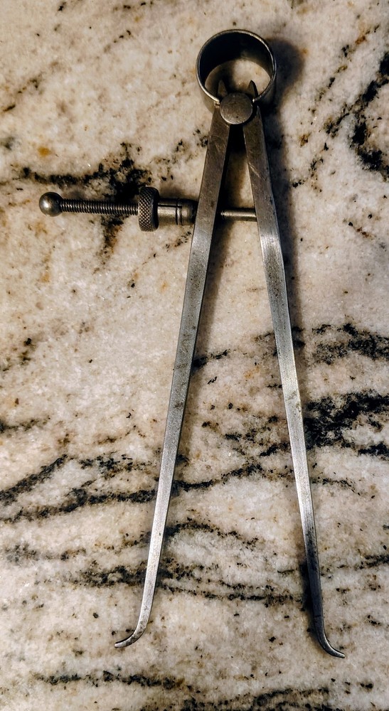 🗽7" ID CALIPER WITH QUICK NUT MACHINIST/ TOOLMAKER