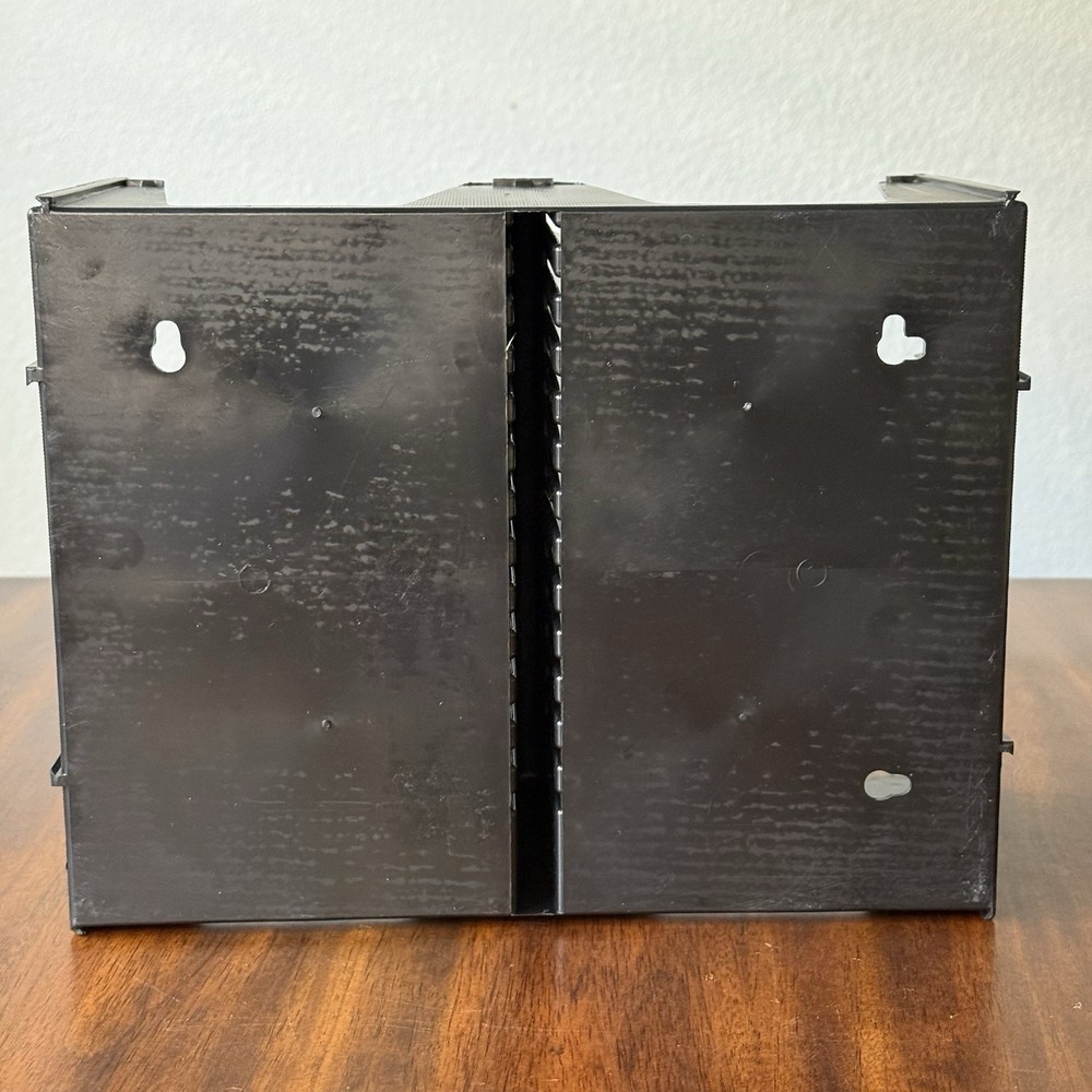 Case it BMI CD Holder Storage Tower Holds 30 Cds Mountable Rigid Plastic