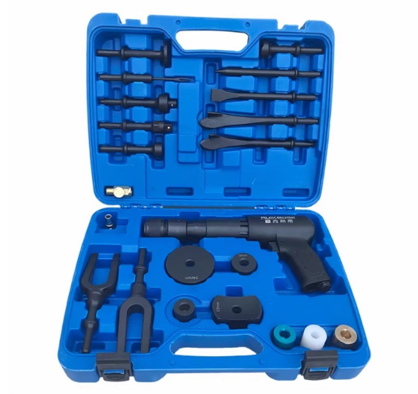 Multi-Function Pneumatic Hammer: Brake Rotor Removal and Installation Tool