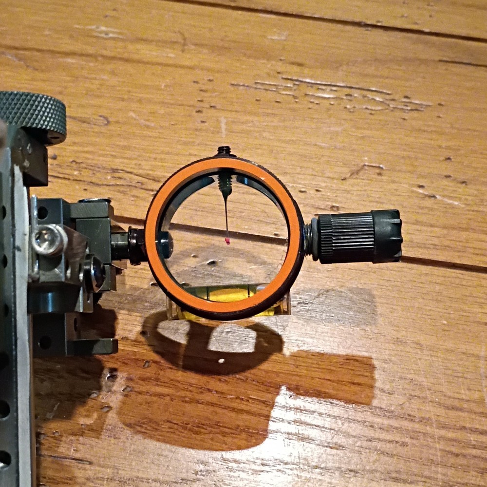 Davis The System Scope Archery Sight Silver Black LH