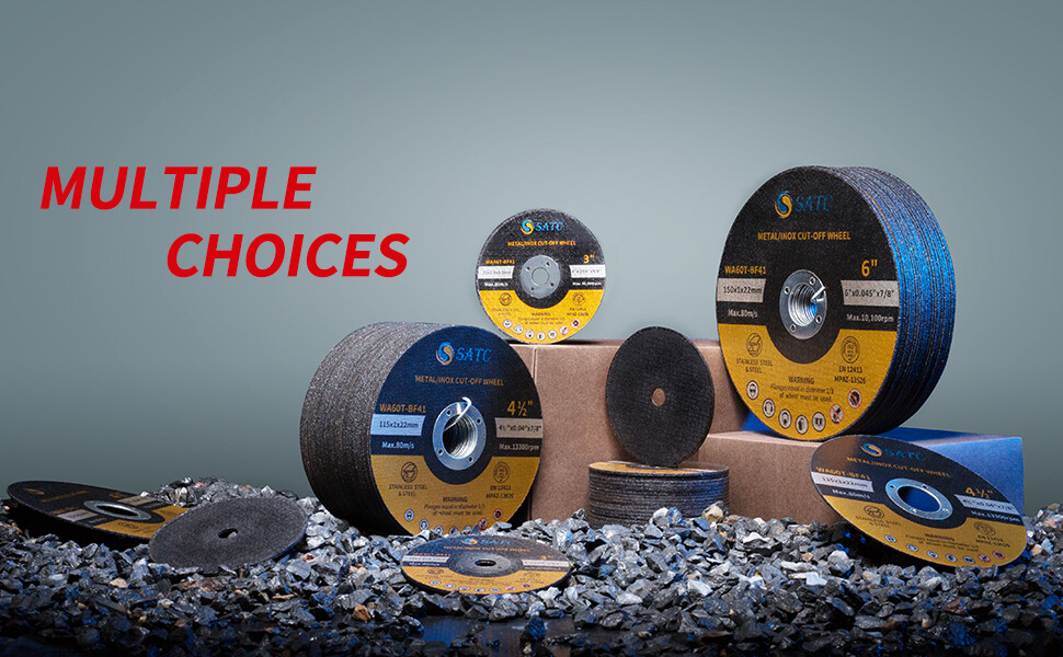 25 Pack Cut Off Wheels 3" x1/32"x3/8" Arbor Metal Cutting Disc Die Grinder Tool