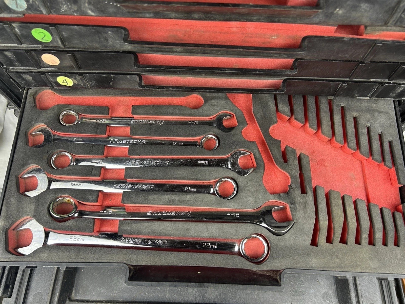 ARMSTRONG MILITARY TOOL KIT SET GENERAL MECHANICS GMTK PELICAN CASE