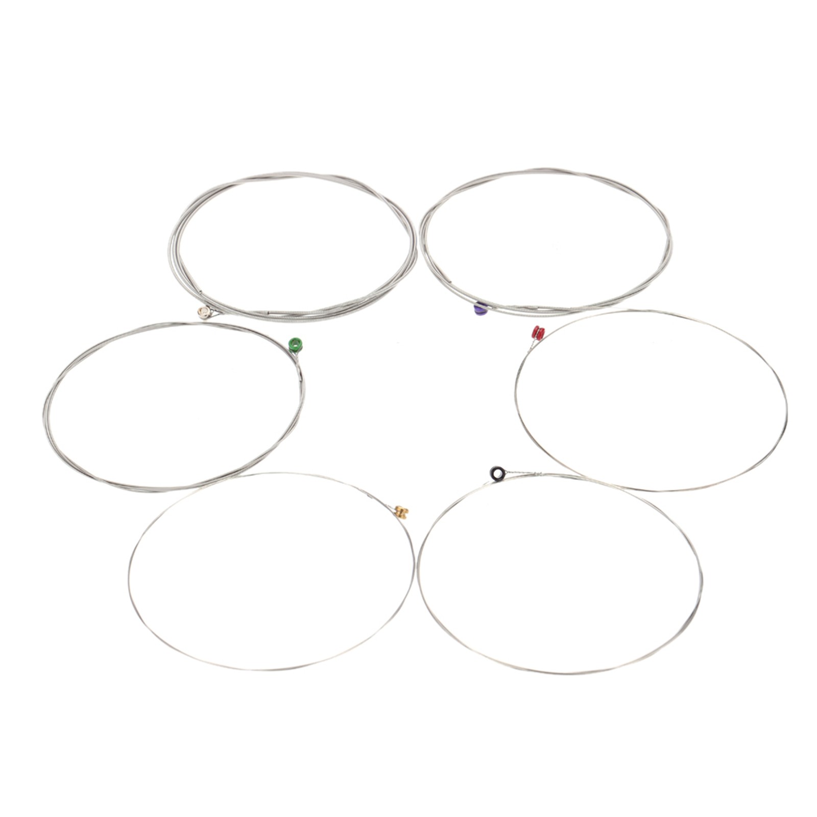 10 Sets 60pcs Nickel Alloy Electric Guitar Strings (.010-.046) Replacement b7s2