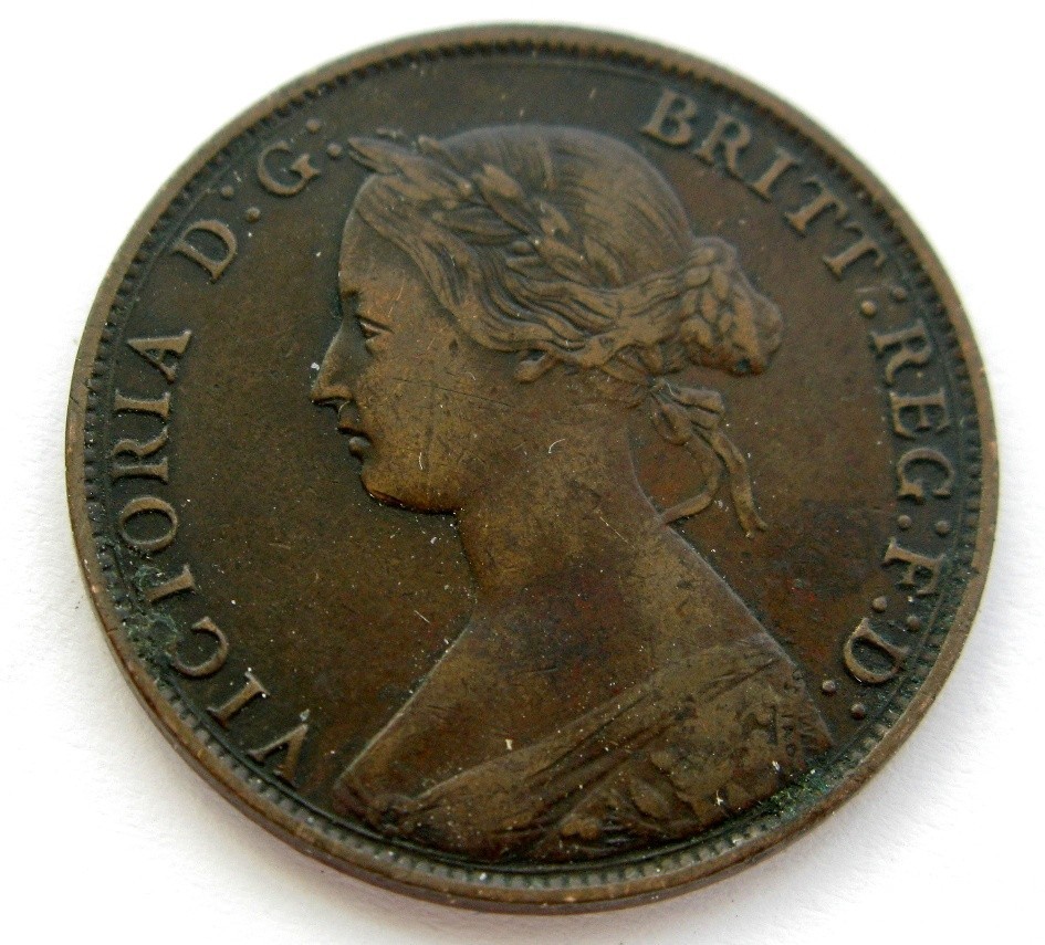 1861 New Brunswick Large One cent