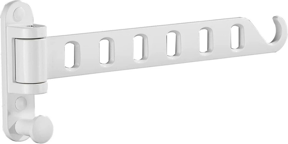 JOOM Laundry Drying Rack Wall Mounted Clothes Drying Rack Clothes Hanger White
