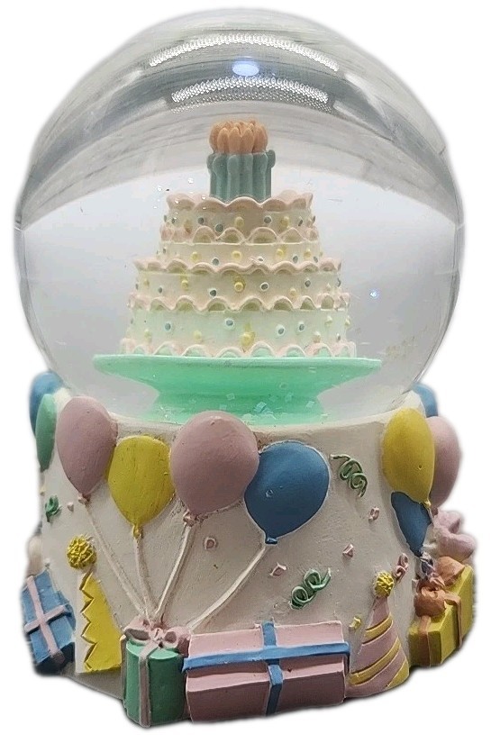 Birthday Cake Snowglobe [109]